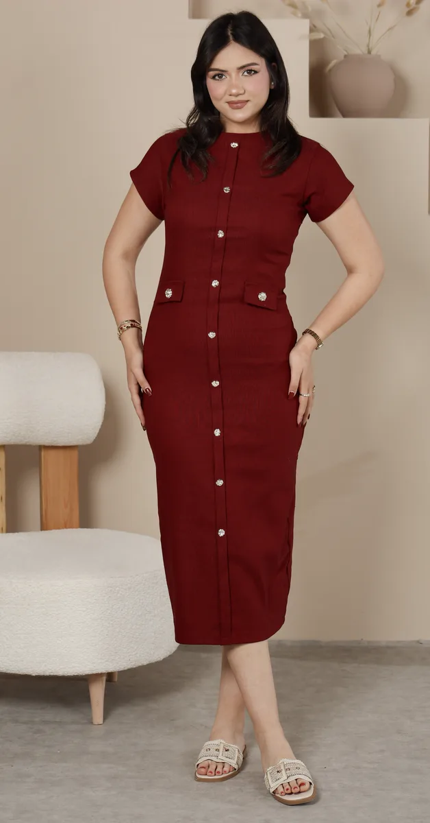 Robe SANDRO Burgundy